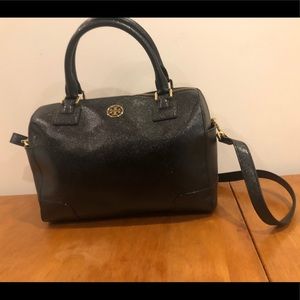 Tory Burch Shiny Leather Doctor Bag